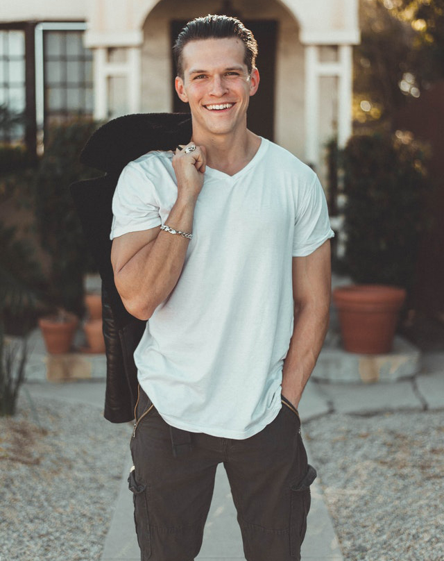 photo of owner, caleb hall